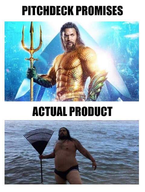 Pitchdeck vs Reality